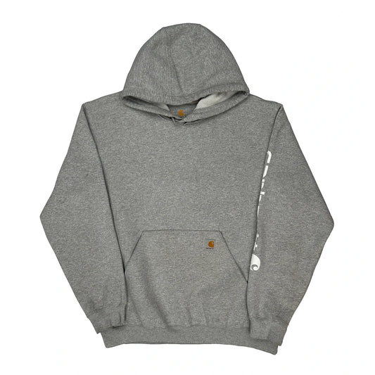 Carhartt Hoodie - Large Grey Cotton