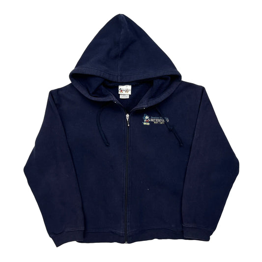 Walt Disney World Disney Graphic Hoodie - XL Navy Polyester