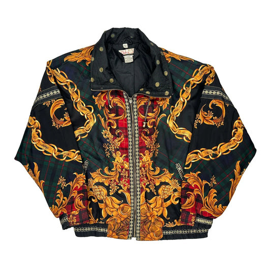 1980'S Diana Shell Jacket - Medium Multicoloured Polyester