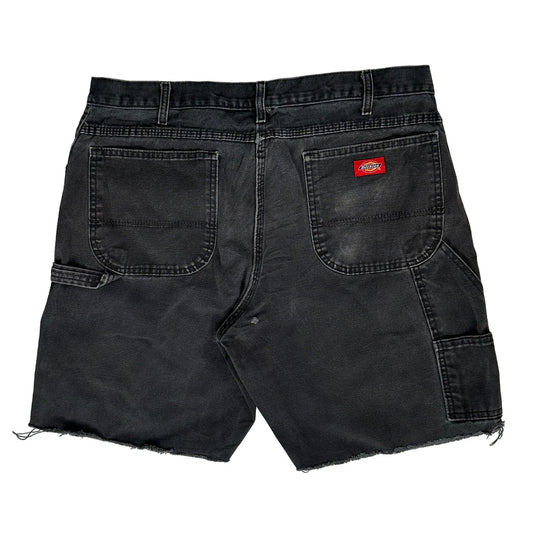Utility Pockets Dickies Carpenter Shorts - 34W 10L Black Cotton