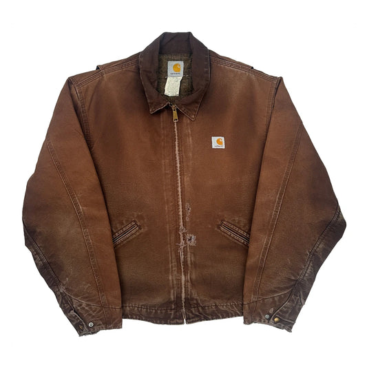 J200 Carhartt DKB Jacket - XL Brown Cotton