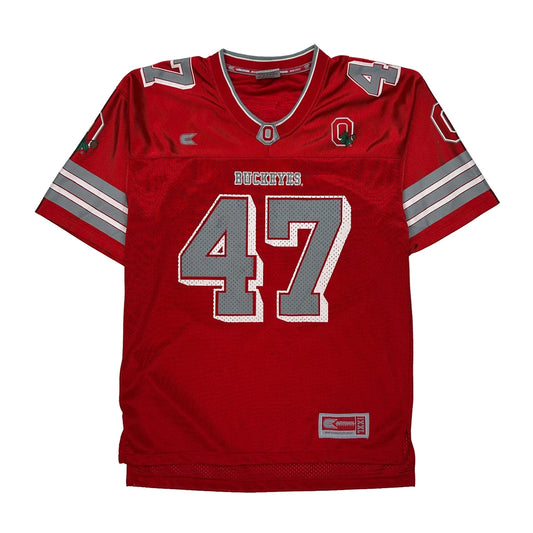 Ohio State Buckeyes Colesseum Football Jersey - Medium Red Polyester