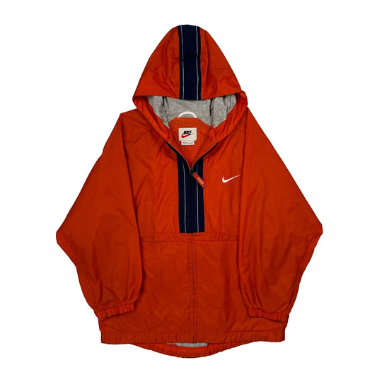 Nike Windbreaker - Medium Orange Polyester