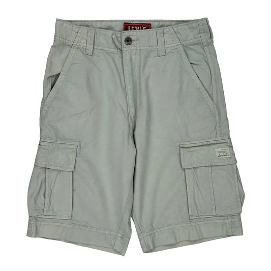 Levis Cargo Shorts - 31W 11L Grey Cotton