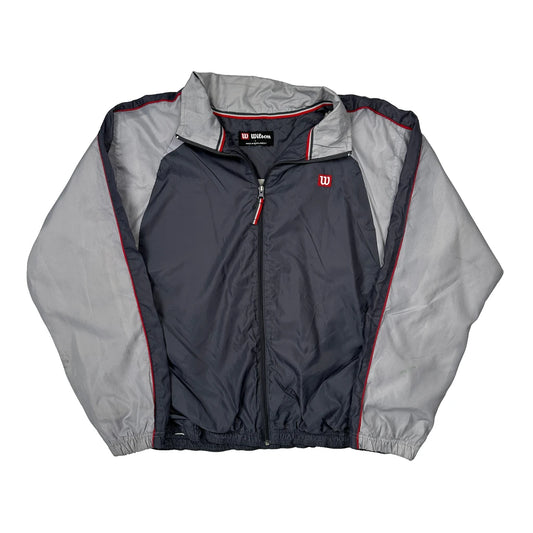 Wilson Windbreaker - Large Grey Polyester