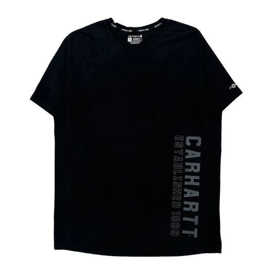Force Carhartt T-Shirt - Large Black Cotton