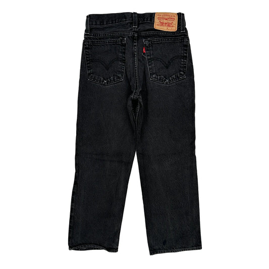 Levis Jeans - 27W 28L Black Cotton