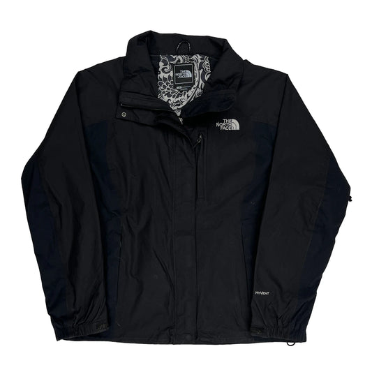Vintage The North Face Waterproof Jacket - Large Black Nylon