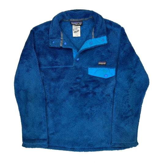 Synchilla Age 12 Patagonia Fleece - Large Blue Polyester