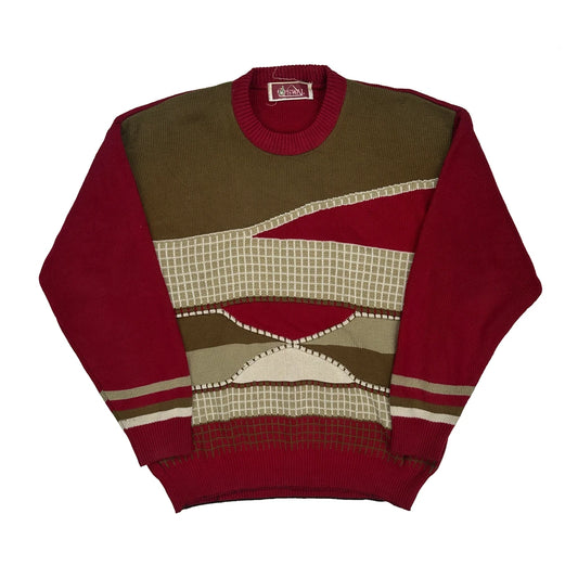 Unbranded Jumper - Large Red Acrylic
