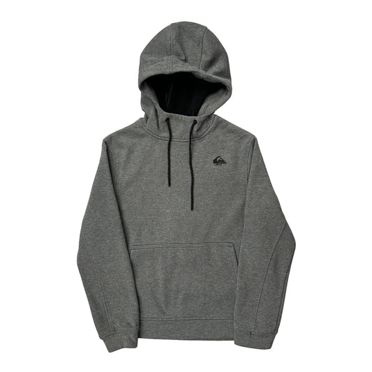 Quiksilver Hoodie - Small Grey Polyester