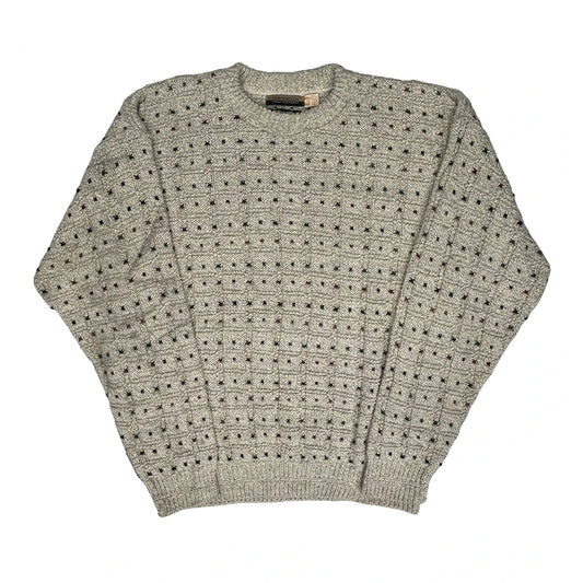 Northwood Jumper - Large Cream Knitted