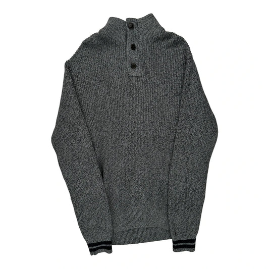 Tommy Hilfiger Jumper - Large Grey Cotton Blend