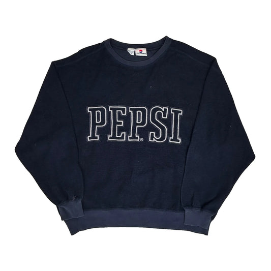 Pepsi Graphic Fleece - XL Navy Cotton Blend