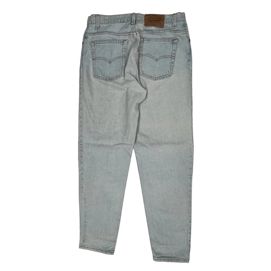 Made In USA Levis 550 Jeans - 33W UK 16 Light Wash Cotton