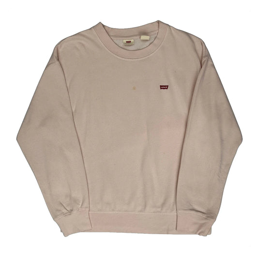 Levis Sweatshirt - Large Pink Cotton