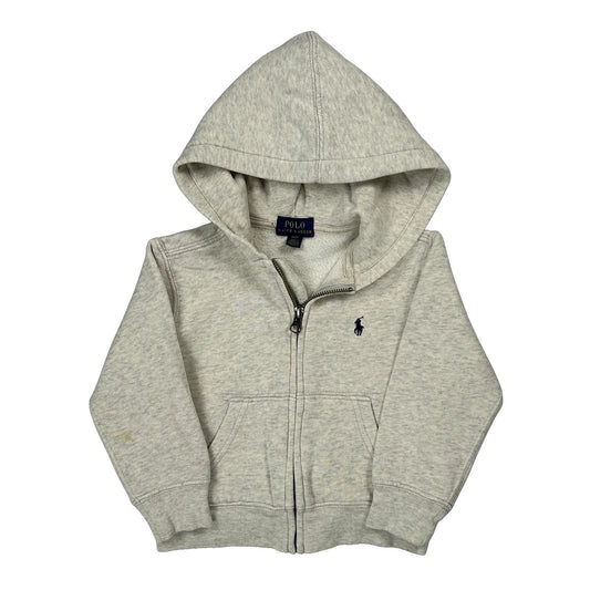 Age 2 Polo By Ralph Lauren Hoodie - XS Grey Cotton