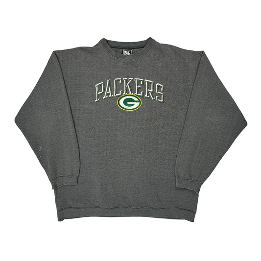 Packers Pro Player Nfl Sweatshirt - 2XL Grey Polyester Blend