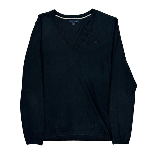 Tommy Hilfiger Jumper - Large Black Cotton