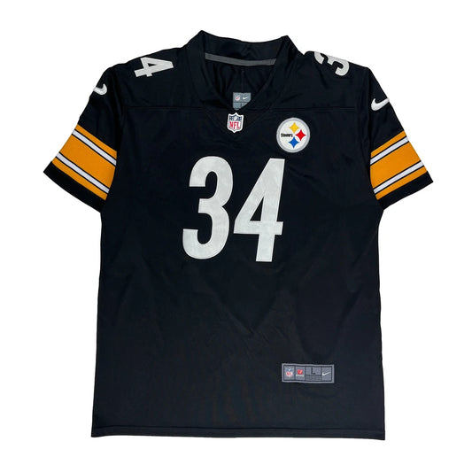 Vintage Steelers Nike Nfl Jersey - Large Black Polyester