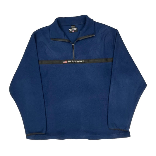 Polo Jeans Ralph Lauren Fleece - Large Blue Polyester