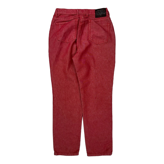 Guess Jeans - 28W UK 8 Red Cotton