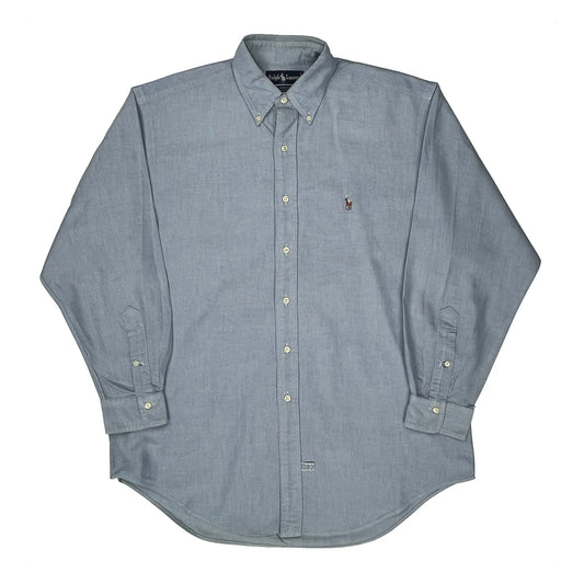 Ralph Lauren Shirt - Large Blue Cotton