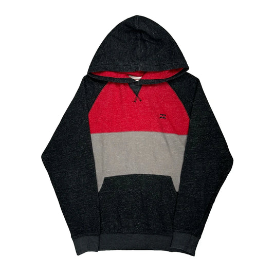 Billabong Hoodie - Large Black Cotton Blend