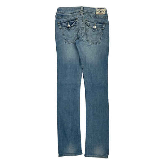 Vintage True Religion Slim Fit Jeans - 27W UK 6 Blue Denim