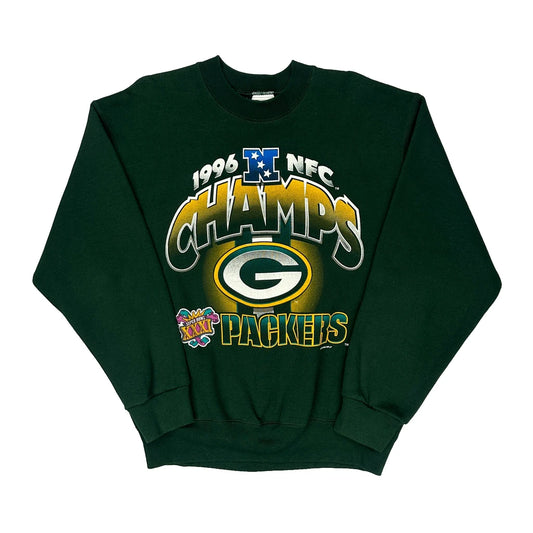 Green Bay Packers Pro Layer Nfl Sweatshirt - Large Green Cotton Blend