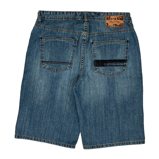Vintage Hip Hop Ecko Unltd Denim Shorts - 36W 13L Blue Cotton