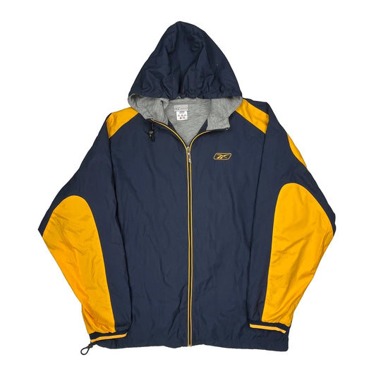 Reebok Windbreaker - 2XL Navy Polyester