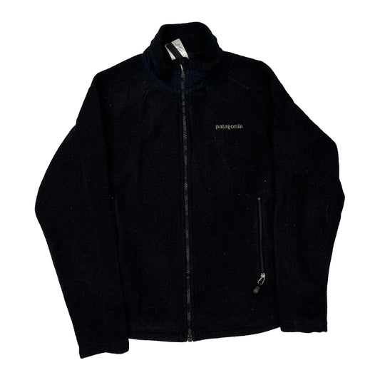 Patagonia Fleece Jacket - Small Black Polyester