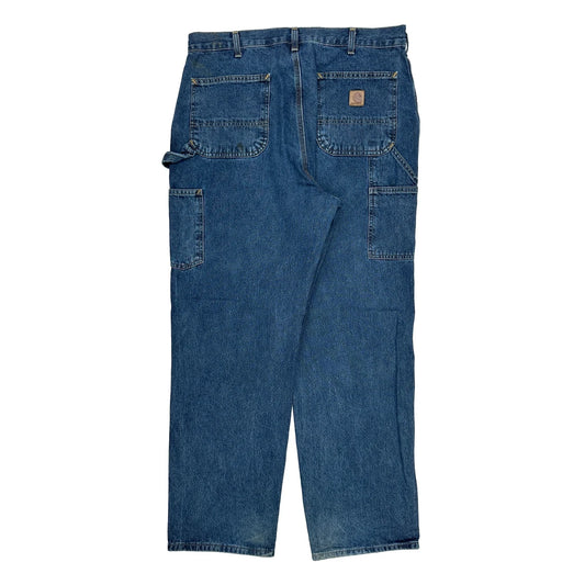 Carhartt Carpenter Jeans - 36W 32L Blue Cotton