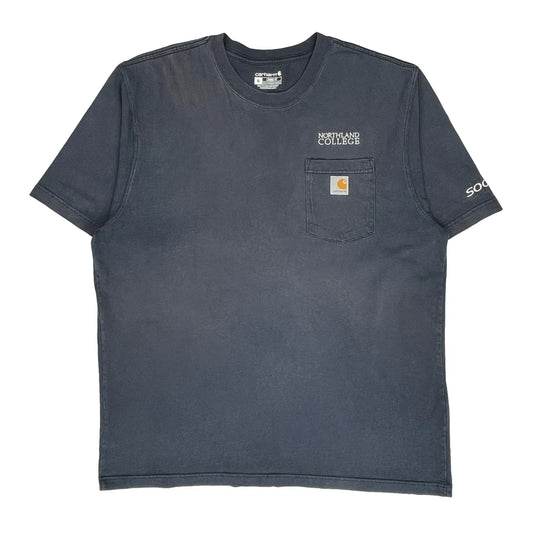 Carhartt T-Shirt - XL Navy Cotton
