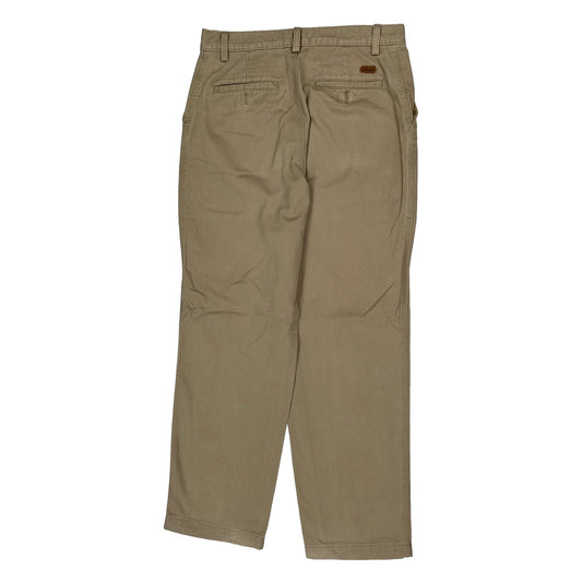 Carhartt Trousers - 33W 32L Khaki Cotton