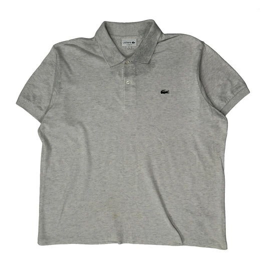 Lacoste Polo Shirt - 2XL Grey Cotton