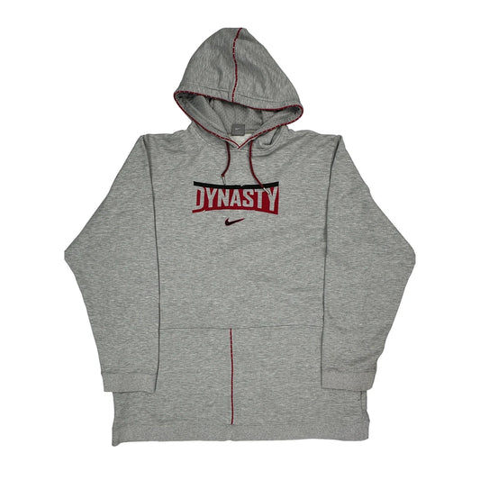 Dynasty Nike Graphic Hoodie - 2XL Red Cotton