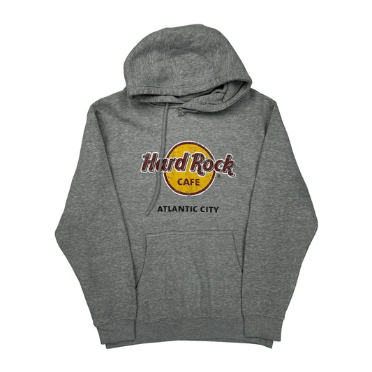 Hard Rock Cafe Hoodie - Medium Grey Cotton Blend