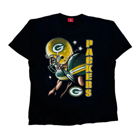 Packers Nfl T-Shirt - XL Black Cotton