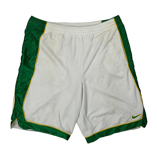 Nike Sport Shorts - Large White Polyester
