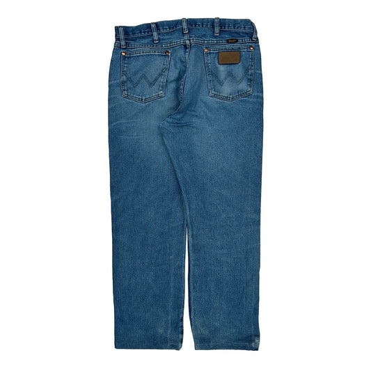Wrangler Jeans - 35W 29L Blue Cotton