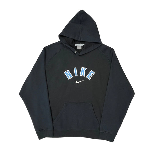 Nike Spellout Hoodie - XL Black Cotton