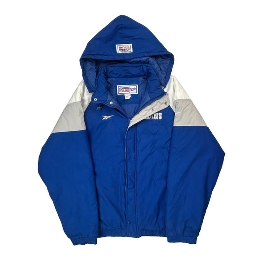Detroit Lions Reebok Nfl Jacket - XL Blue Polyester