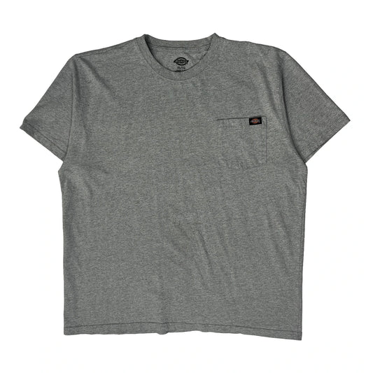 Dickies T-Shirt - XL Grey Cotton Blend
