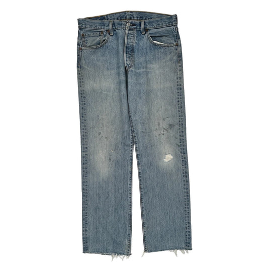 Levis Jeans - 34W 32L Blue Cotton