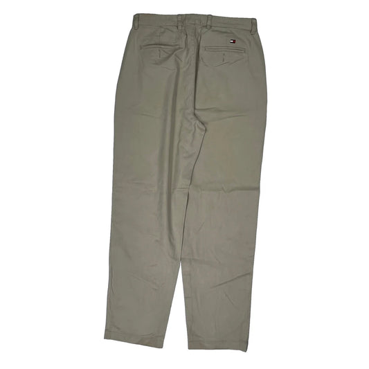 Tommy Hilfiger Chinos - 33W 29L Beige Cotton