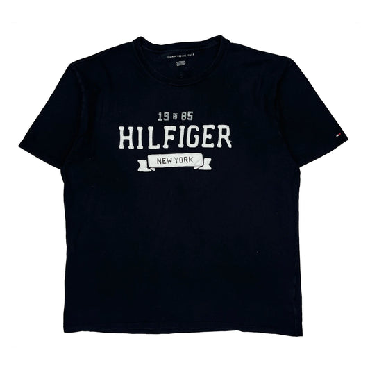 Tommy Hilfiger T-Shirt - 2XL Black Cotton