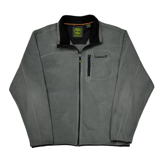 Timberland Fleece Jacket - XL Grey Polyester