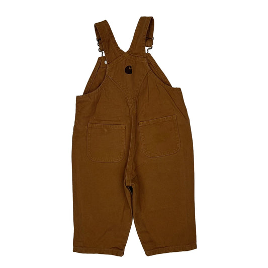 Age 9 Months Carhartt Dungarees - 3XS Brown Cotton
